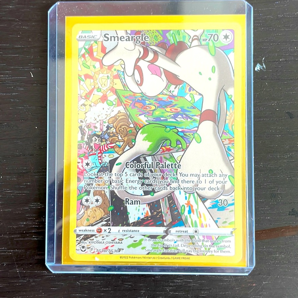 Smeargle trainer art gallery Pokémon.    No.TG10/TG30